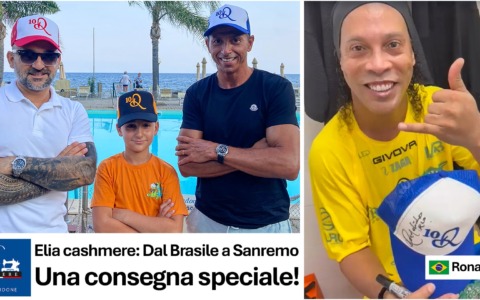 Dal Ponente a Ronaldinho: il sogno di Carmelo Guiderdone diventa realtà