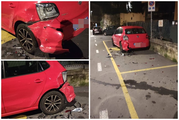 Schianto nella notte a Sanremo, poi si dà alla fuga. Il sospettato è un giovane su Ford Fiesta bianca