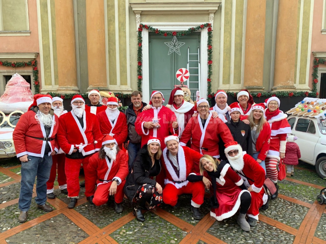 A Dolceacqua arrivano i Babbi Natale in moto