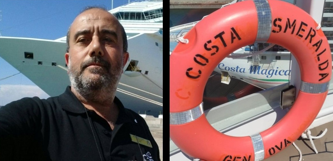 Riccardo Cassini “sbarca” (dopo 11 anni) dalle navi Costa.”E’ giusto provarci, pur con tanto timore”