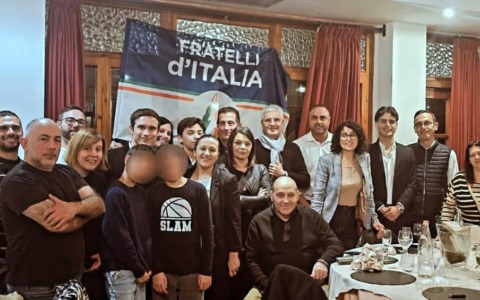 Gli auguri di Natale del circolo di Fratelli d’Italia a Vallecrosia