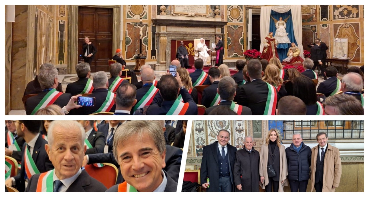 Claudio Scajola in udienza con Papa Leone XIV