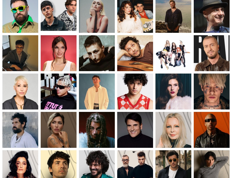 Ecco le canzoni dei big a Sanremo 2026