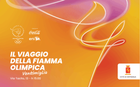 Ventimiglia accoglie la Fiamma Olimpica e Paralimpica