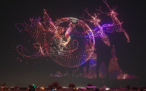 Musica e luci nel Natale sanremese, Capodanno spettacolo di fuochi e droni