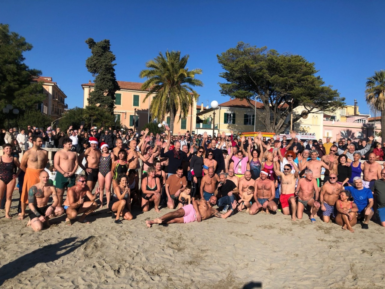 Una settantina di temerari anche a Diano Marina per il Cimento che torna dopo 13 anni