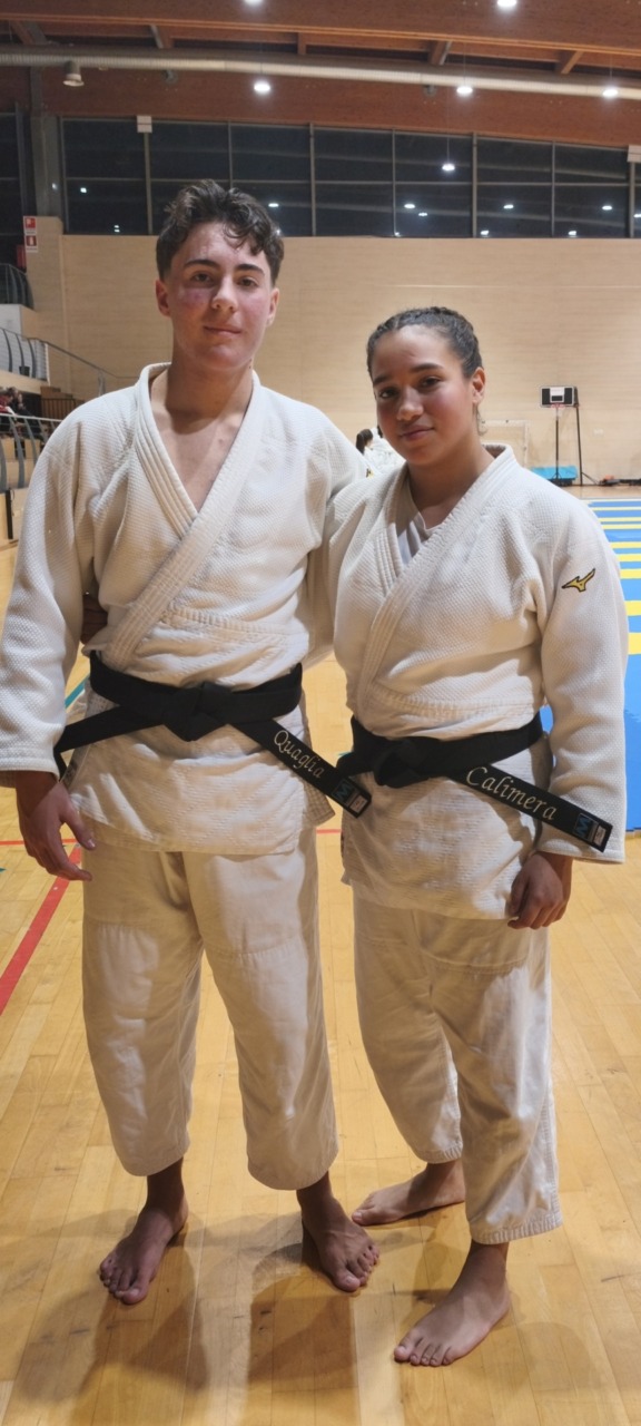 Due giovani cinture nere al Judo Club Simonazzi