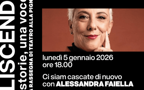 Saliscendi, comicità al femminile alla Pigna: Alessandra Faiella in scena