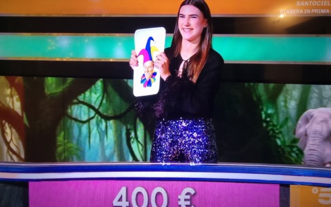 La bordigotta Elisa Burzese dice addio alla Ruota della Fortuna