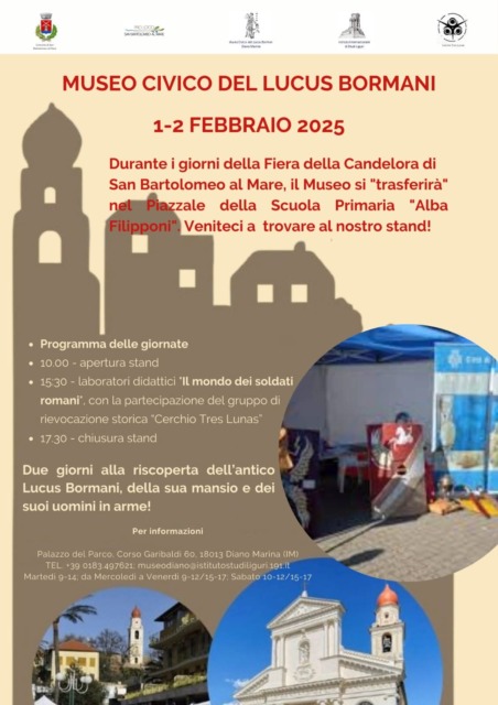 Ultimi preparativi al Museo per la fiera della Candelora 2026
