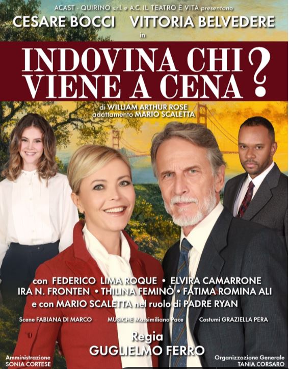 Cesare Bocci e Vittoria Belvedere in scena a Sanremo