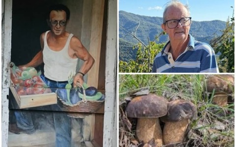 Il commovente addio di Natalino Trincheri all’amico “Giüżèppe de Norina” Balestra