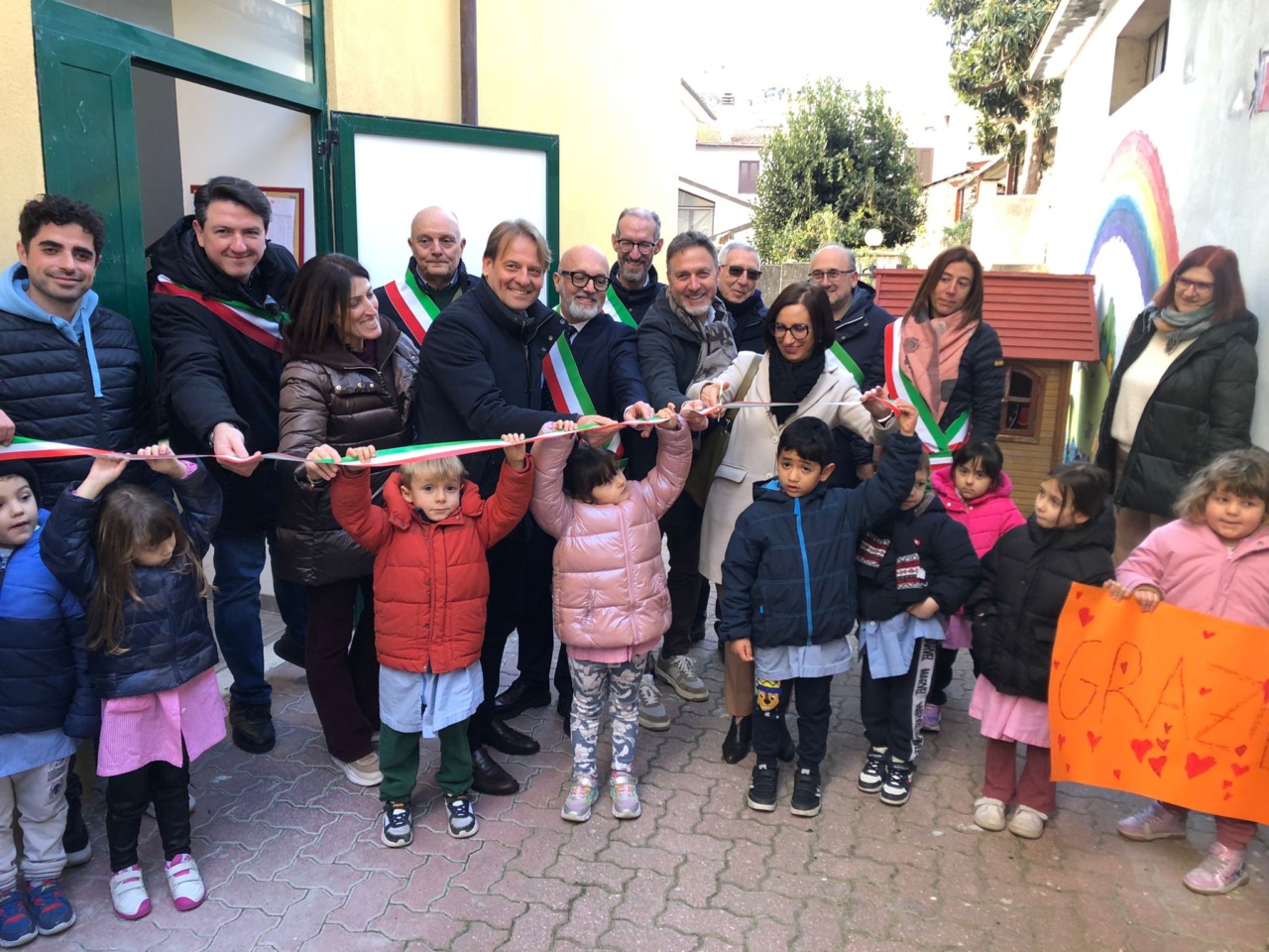 Entroterra: inaugurata la scuola dell’infanzia di Pontedassio