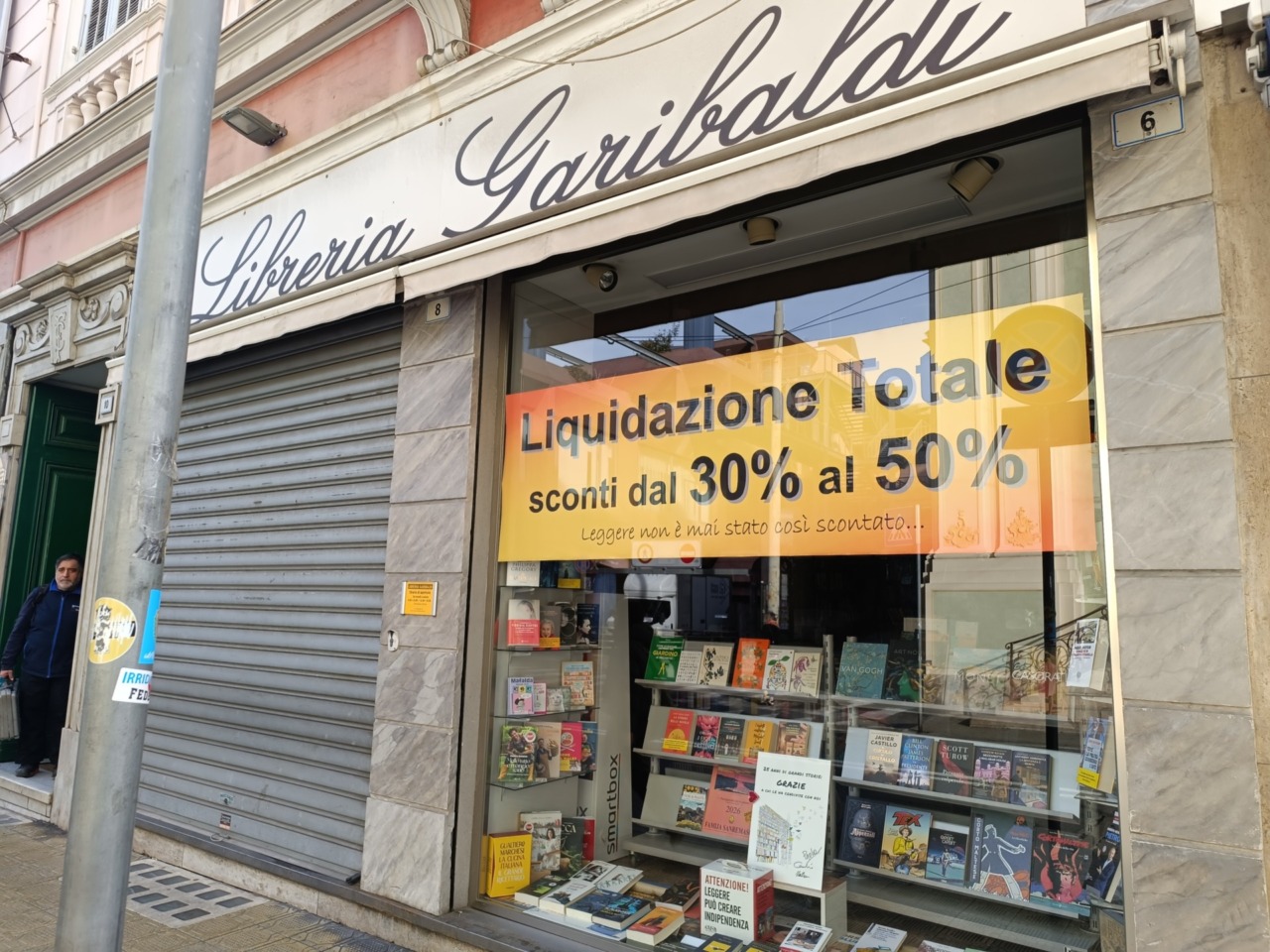 La storica libreria Garibaldi verso il cambio di testimone