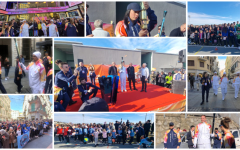 La Fiamma Olimpica arriva a Sanremo. I kiss point in centro e la festa a Pian di Poma