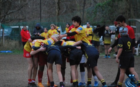 Sanremo Rugby apre l’anno con la Fiamma Olimpica e una prova a Cogoleto