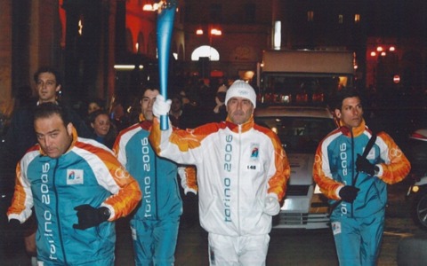 «Quella volta che tre imperiesi accompagnarono la Fiamma Olimpica»