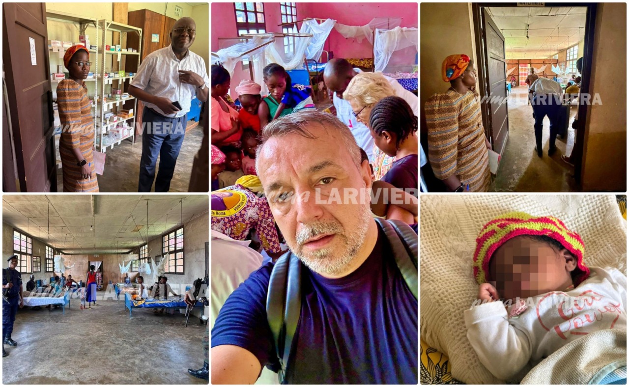 Spedizione umanitaria dell’astrologo Laganà nel reparto maternità della giungla in Congo