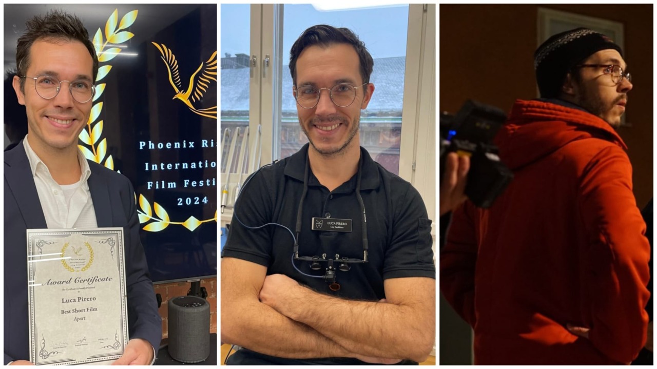 Dalla Città dei Fiori alla Svezia: Pirero, il dentista filmmaker che sogna il cinema d’autore