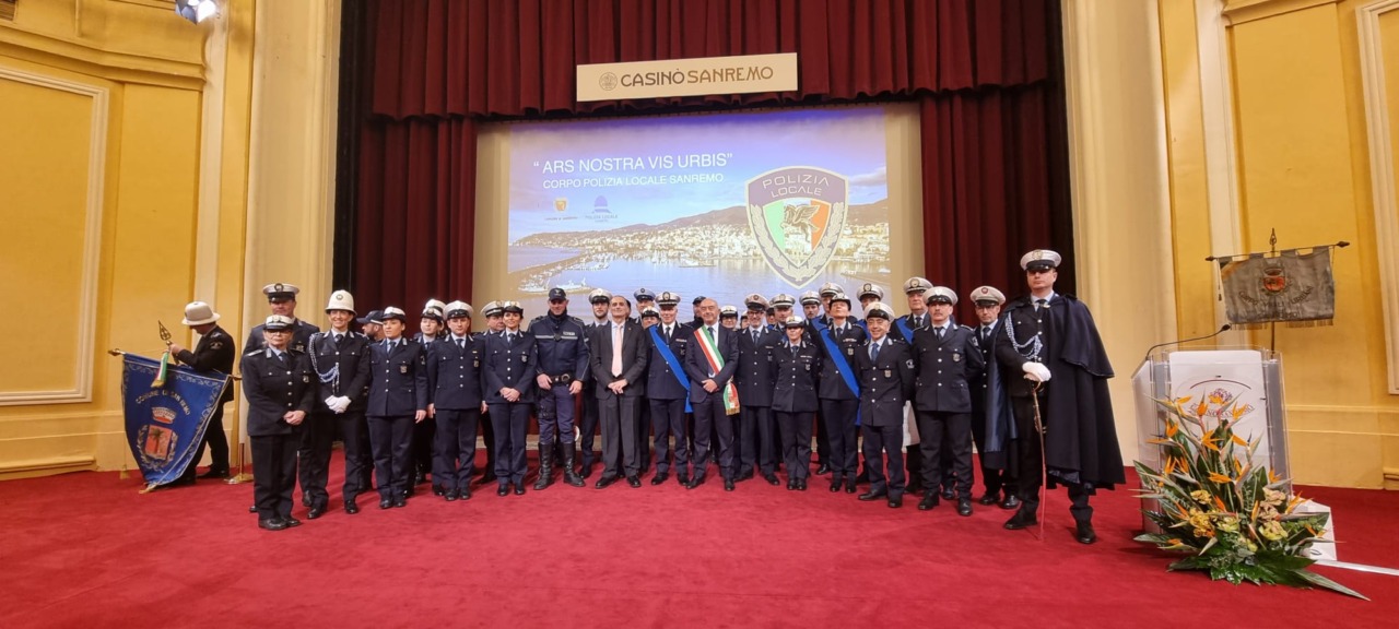 Polizia locale di Sanremo, bilancio di attività del 2025