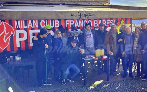 Il Milan Club di Perinaldo ha celebrato la Befana Rossonera