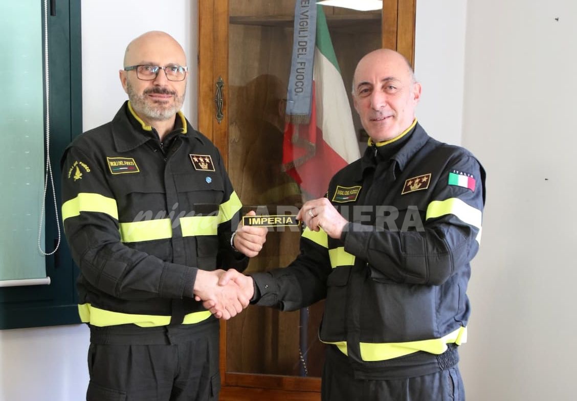 Vigili del fuoco, Gian Carlo Paternò è il nuovo comandante di Imperia