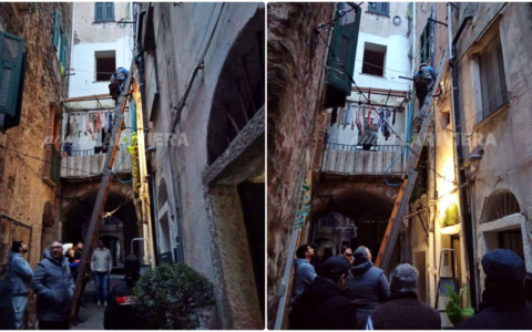 Black out a Camporosso per un cavo della luce tranciato