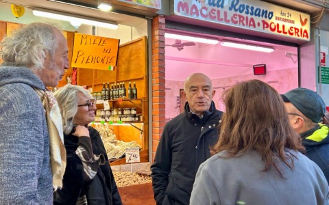 Sopralluogo del comune al mercato annonario di Sanremo