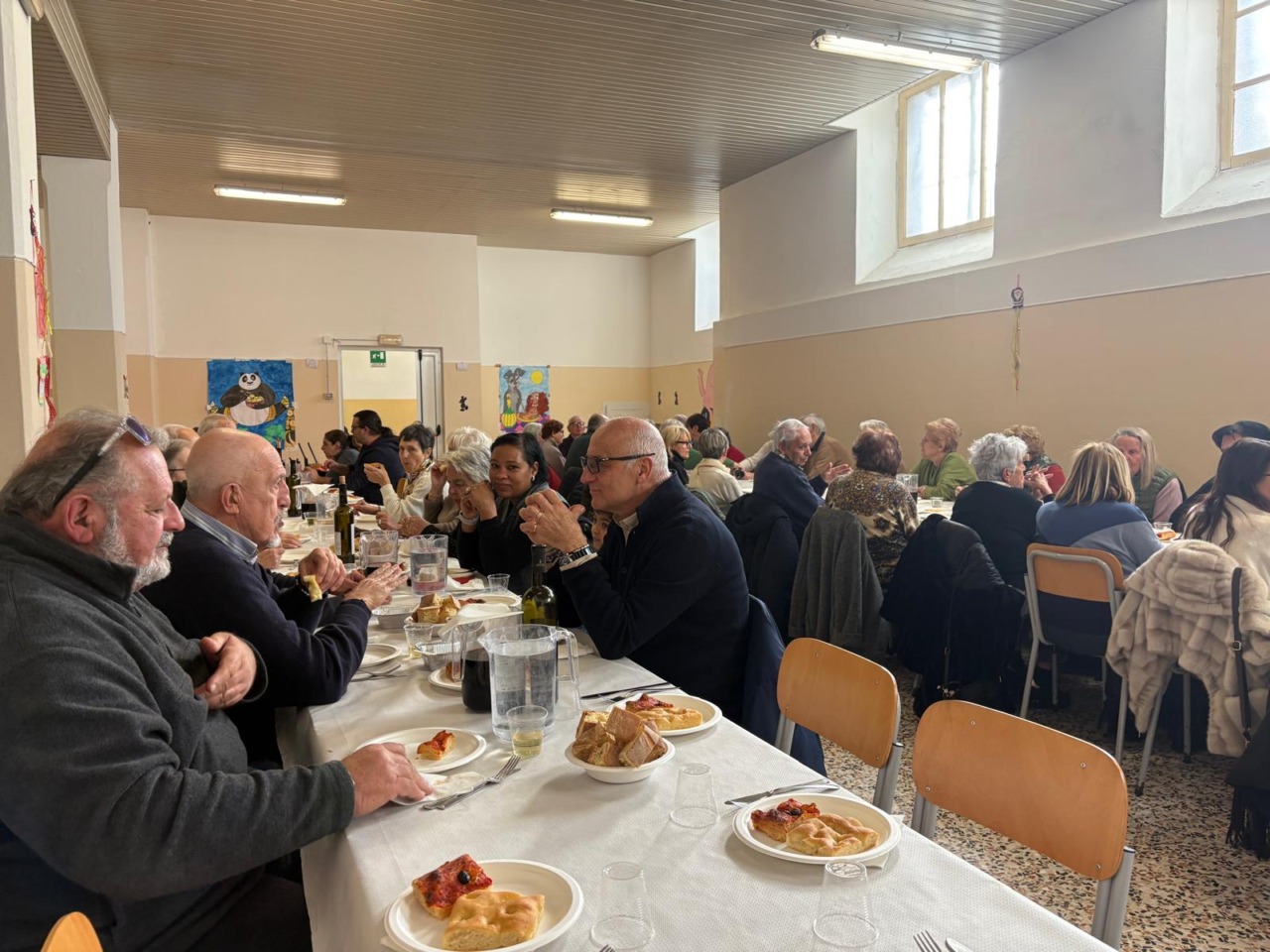 A Dolceacqua il pranzo di comunità con il ricavato alla casa di riposo