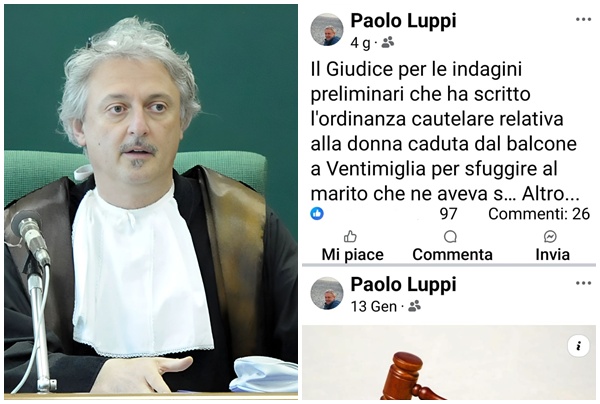 “Moglie e prostituta?” L’ex giudice Luppi si schiera con il collega Botti contro i “leoni da tastiera”