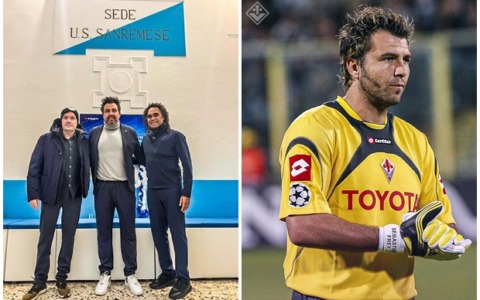 Tra i vip in tribuna oggi a Sanremo l’ex Serie A e nazionale francese Sebastièn Frey