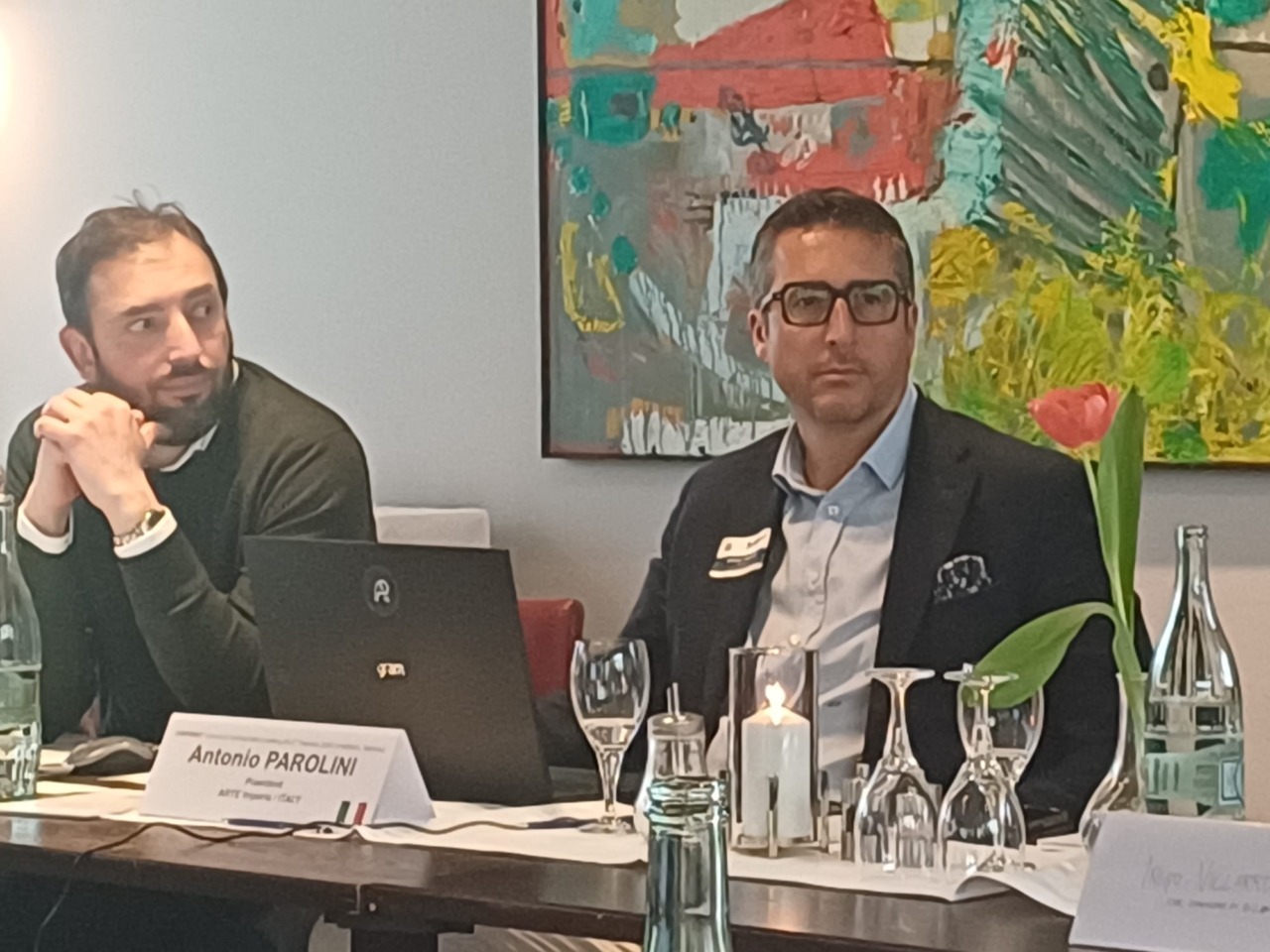 L’imperiese Antonio Parolini al Board Meeting di Eurhonet a Francoforte