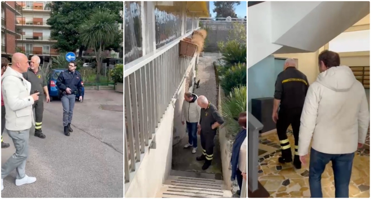 Il Roja non riesce a scaricare in mare, diversi scantinati allagati a Ventimiglia. Video