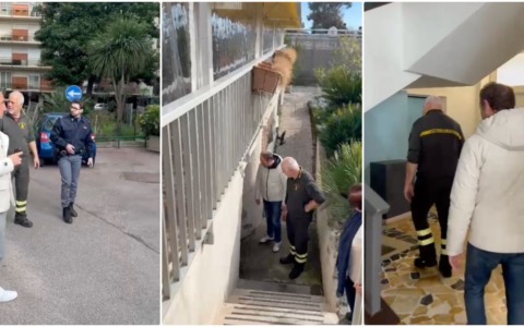 Il Roja non riesce a scaricare in mare, diversi scantinati allagati a Ventimiglia. Video