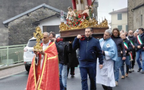 San Biagio, grande partecipazione ai festeggiamenti patronali a Montegrosso Pian Latte