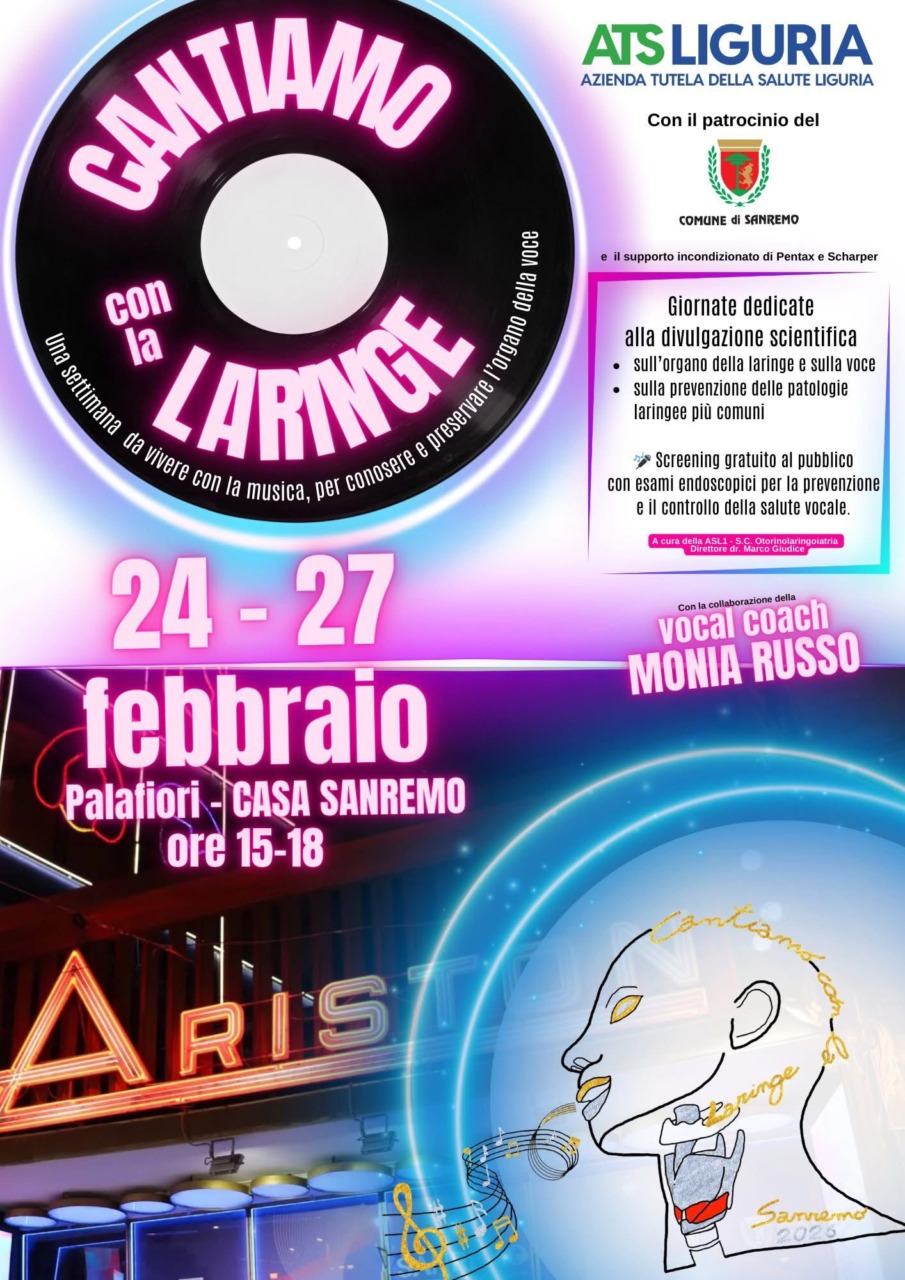 “Cantiamo con la laringe”: la voce protagonista al Festival di Sanremo