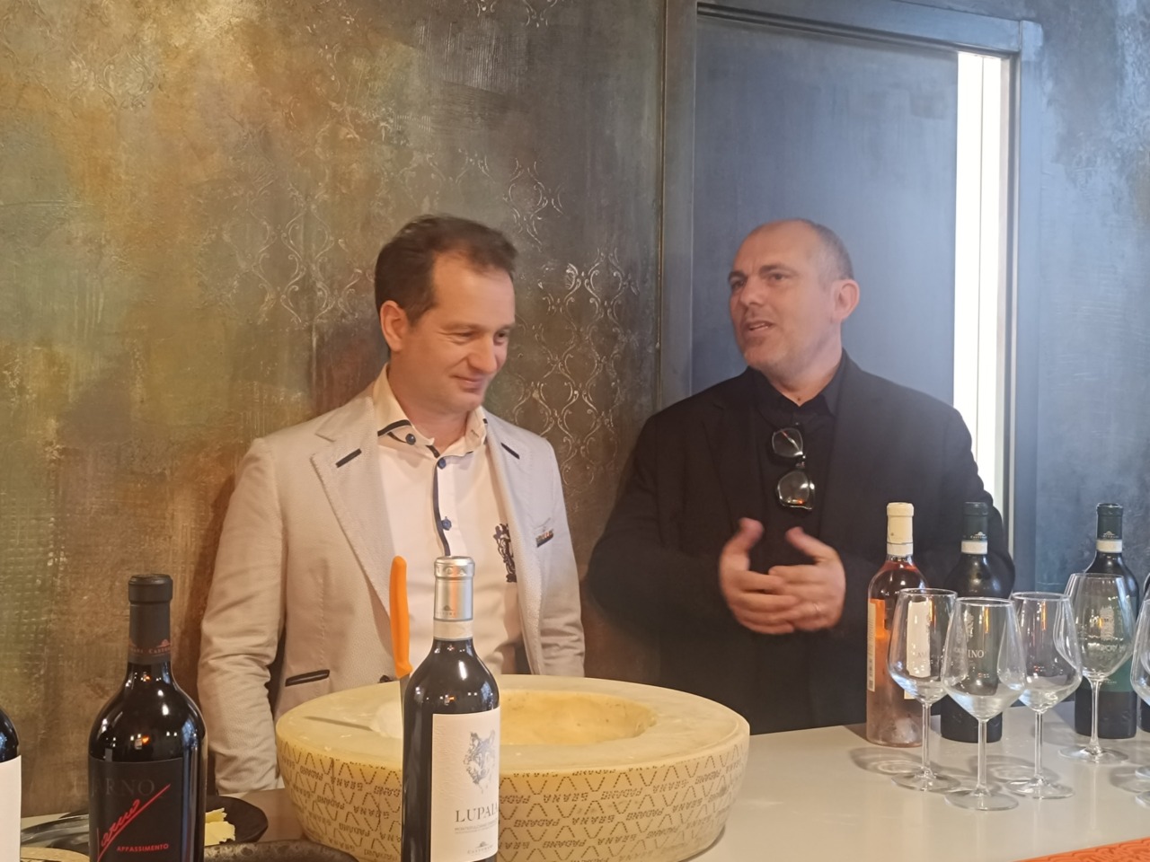 L’ex pilota di Formula 1 Jarno Trulli presenta il suo vino a Sanremo