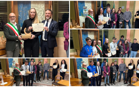 Pontedassio celebra i suoi quattro campioni sportivi