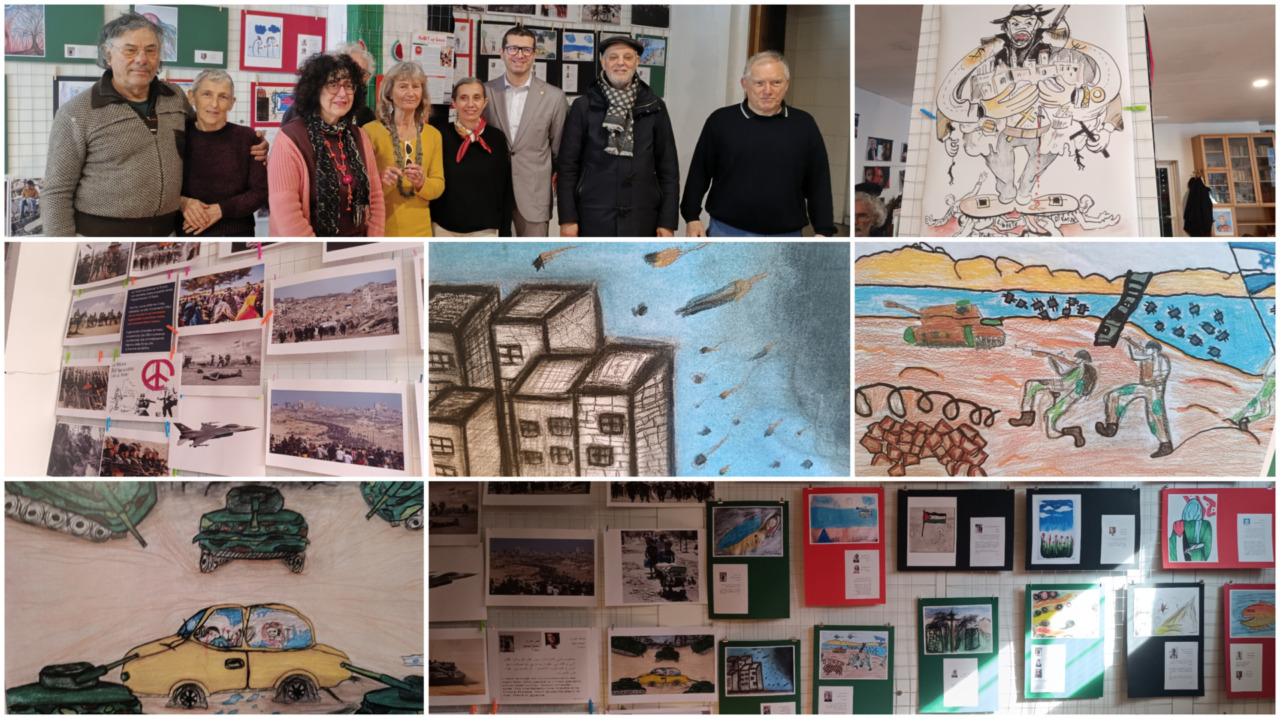 “Il cuore di Gaza” a Sanremo. Mostra con i disegni dei bimbi sotto alle bombe