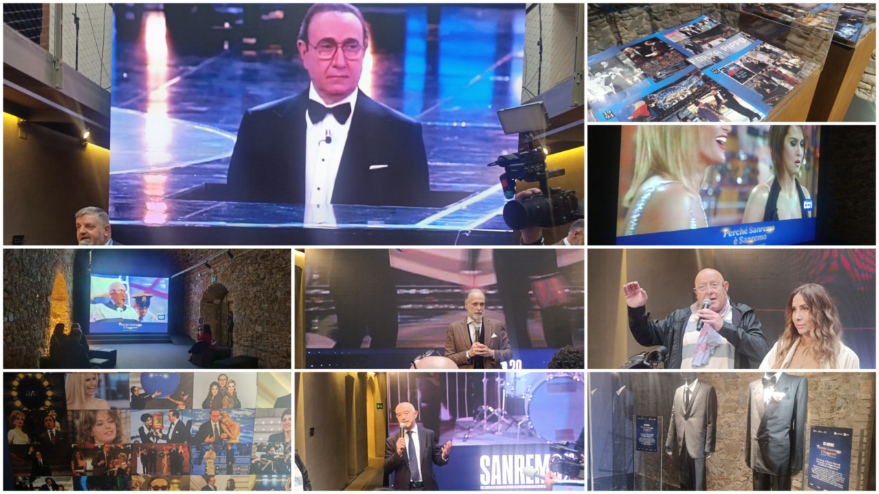 Sanremo omaggia Pippo Baudo con una mostra a Santa Tecla