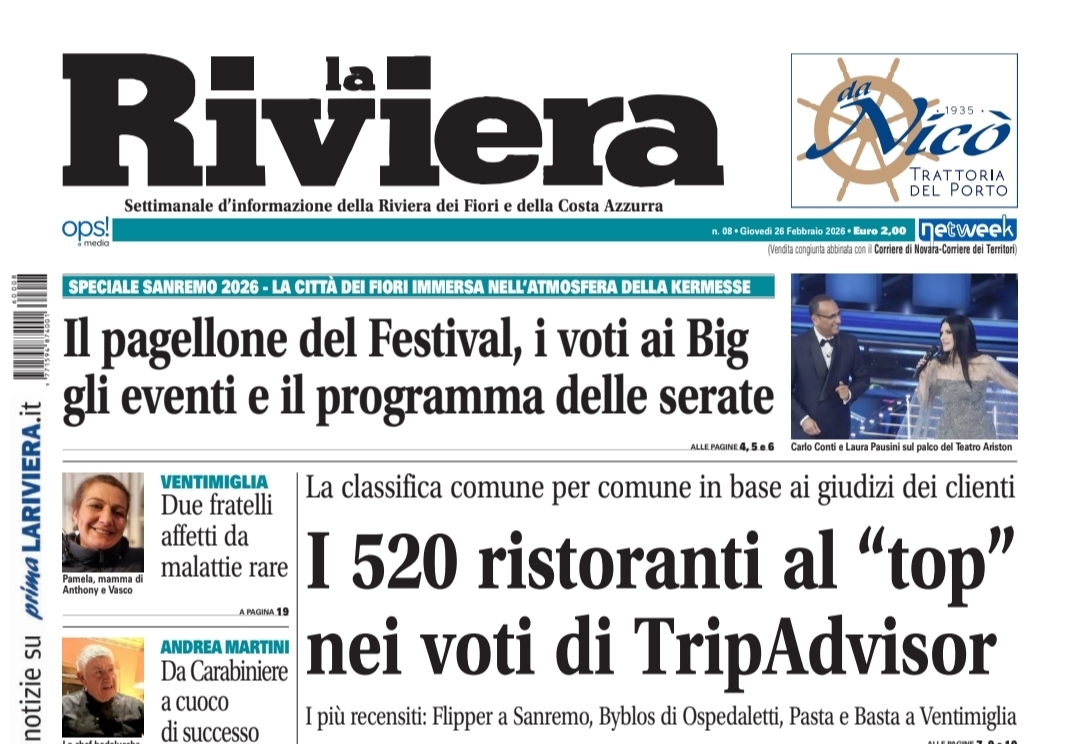 I 520 migliori ristoranti in Riviera secondo Tripadvisor