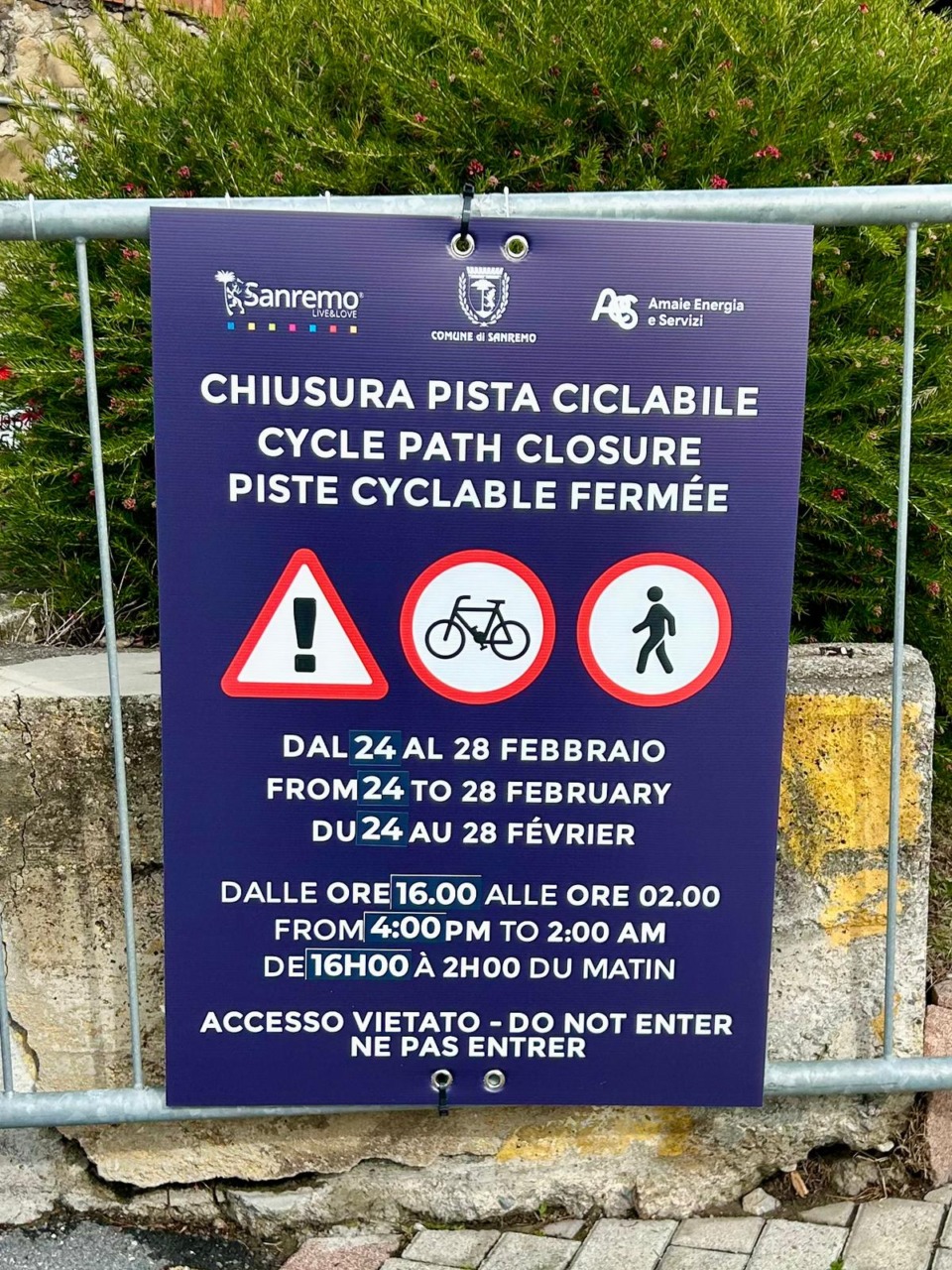 Da martedì attivo il servizio navetta sulla ciclabile