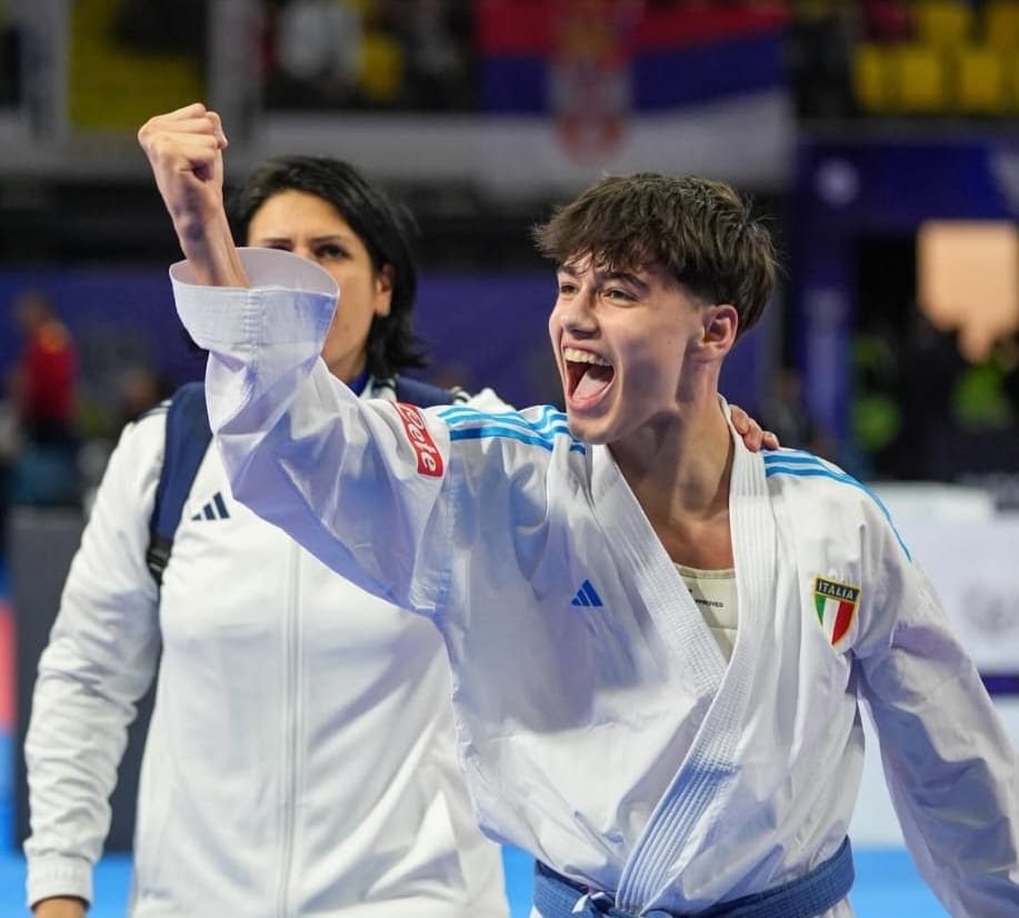 Matteo Mondo Branchi bronzo agli Europei di Karate