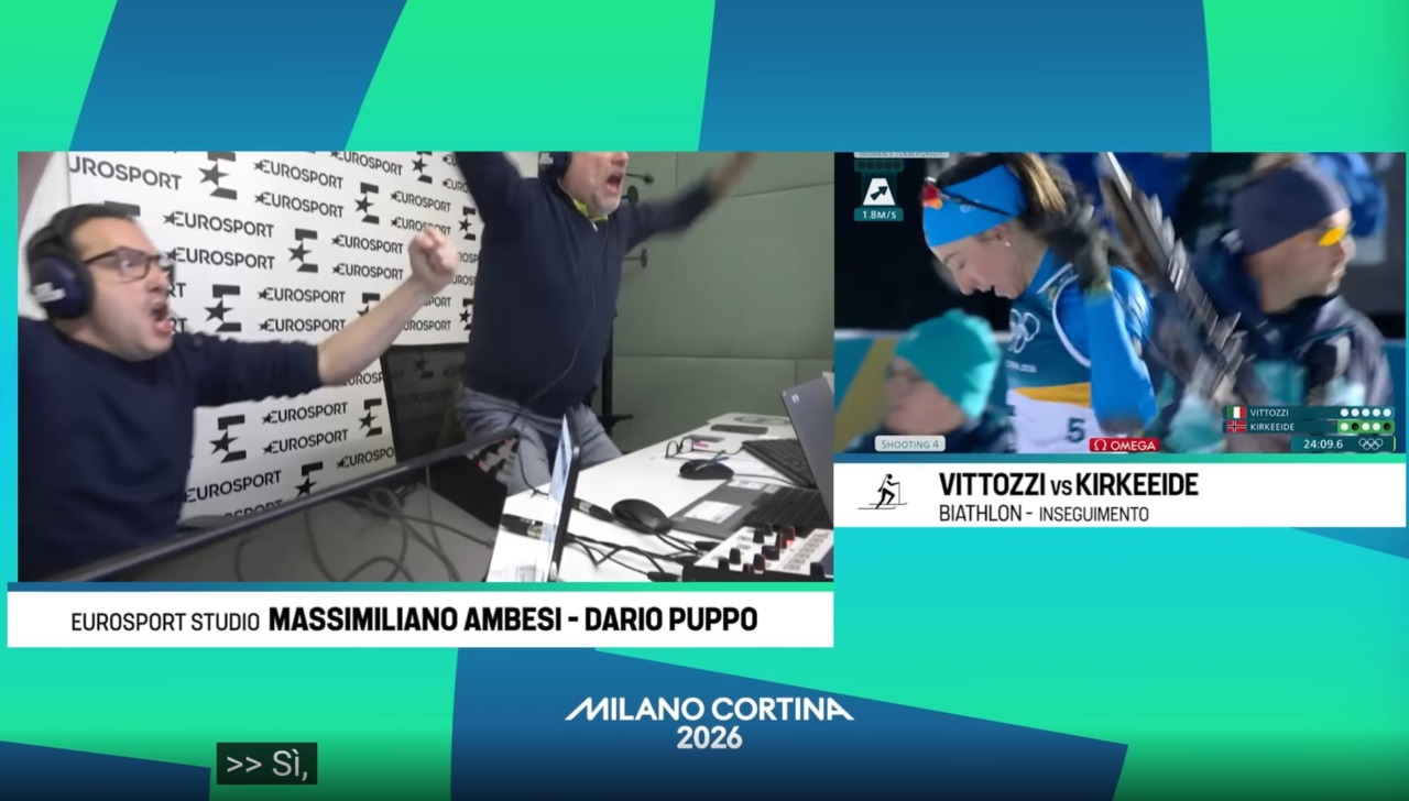 «Che cuore che gara» L’esultanza virale dell’imperiese Ambesi per l’oro di Lisa Vittozzi