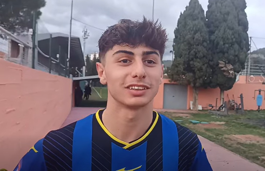 L’eurogoal di Alessandro Boccia che ha regalato il pareggio all’Imperia contro il Vado