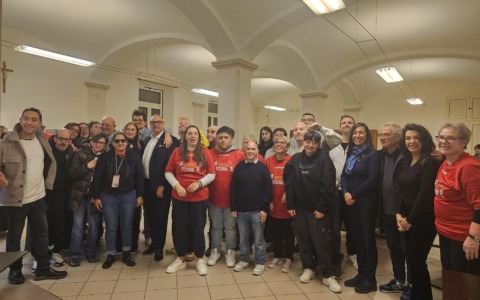 I ragazzi Anfass al Festival di Sanremo: Vallecrosia li accoglie a Don Bosco