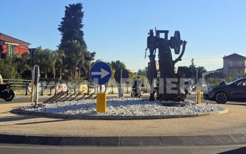 Decollano i lavori per la nuova rotonda di Vallecrosia