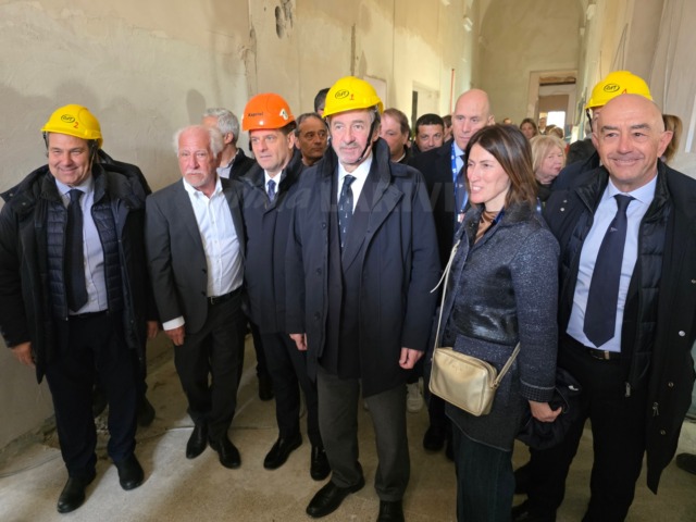 Sopralluogo di Bucci e Scajola nella Pigna di Sanremo, un restyling da 10 milioni