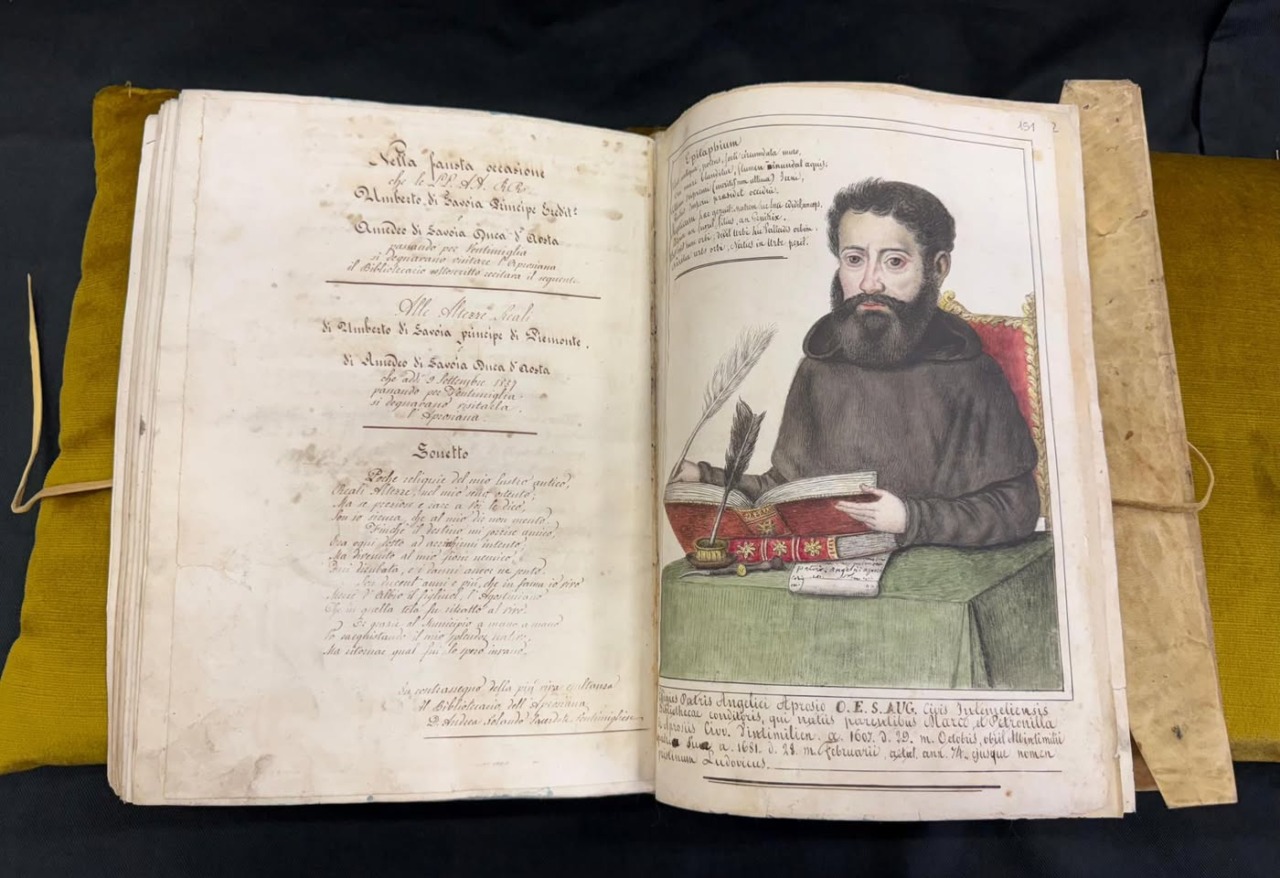 Restaurati i primi cinque volumi del fondo antico dell’Aprosiana