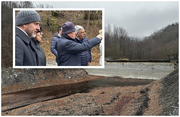 Si sbanca la diga Ferraia (750 camion di materiale) per riportare l’invaso a 40mila metri cubi